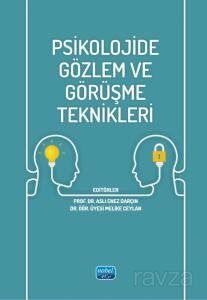 Psikolojide Gözlem ve Görüşme Teknikleri - 1