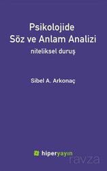 Psikolojide Söz ve Anlam Analizi - Hiper Yayın