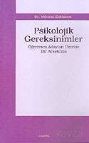 Psikolojik Gereksinimler - Araştırma Yayınları (Ankara)