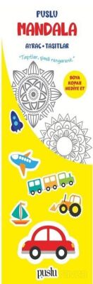 Puslu Mandala Çocuk Ayraç / Taşıtlar - 1