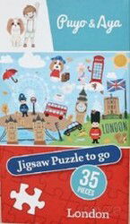 Puyo and Aya Jigsaw Puzzle to go London - Puyo and Aya