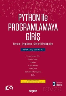 Python İle Programlamaya Giriş Kavram - Uygulama - Çözümlü Problemler - 1