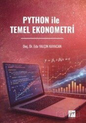 Python ile Temel Ekonometri - Gazi Kitabevi