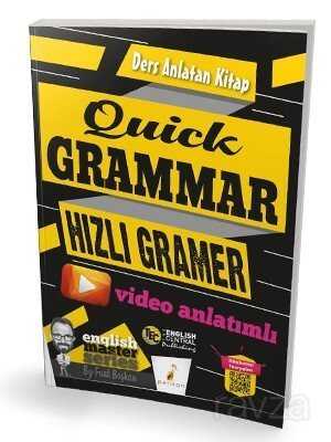 Quick Grammar Video Anlatımlı - Pelikan Tıp Teknik Yayınları