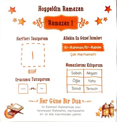 Ramazan Etkinlik Defteri (Boyamali) - 4
