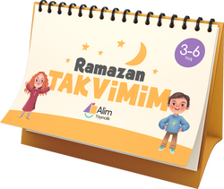Ramazan Takvimim- Masa Takvimi 3-6 Yaş - Alim Yayincilik