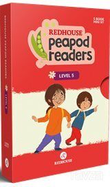 Redhouse Peapod Readers İngilizce Hikaye Seti 5 (Kutulu Ürün) - 1