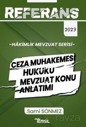 Referans Ceza Muhakemesi Hukuku Mevzuat Konu Anlatımı - Temsil Kitap