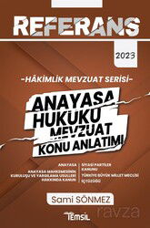 Referans Hakimlik Mevzuat Serisi Anayasa Hukuku Mevzuat Konu Anlatımı - Temsil Kitap