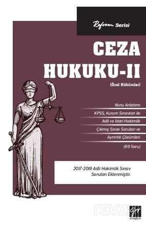 Reform Serisi Ceza Hukuku II (Özel Hükümler) - 1