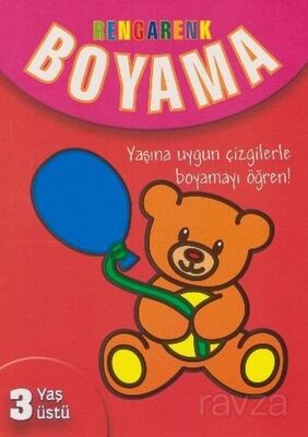 Rengarenk Boyama (3 Yaş Üstü) - 1