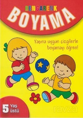 Rengarenk Boyama (5 Yaş Üstü) - 1
