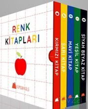 Renk Kitapları (5 Kitaplık Kutulu Set) - Kumdan Kale Yayınları