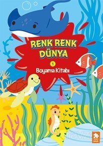 Renk Renk Dünya Boyama Kitabı 1 - 1