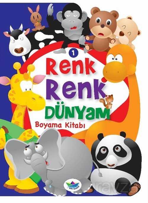 Renk Renk Dünyam Boyama Kitabı 1 - 1