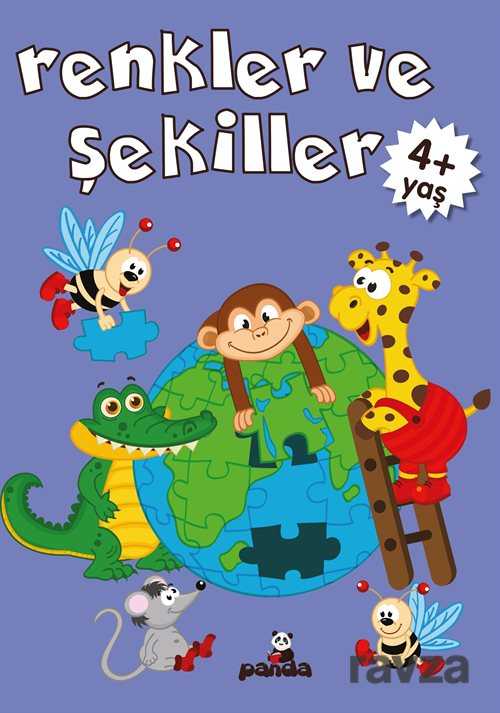 Renkler ve Şekiller (4+ Yaş) - Beyaz Panda Yayınları