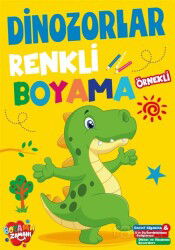 Renkli Boyama - Dinazorlar - Koloni Çocuk