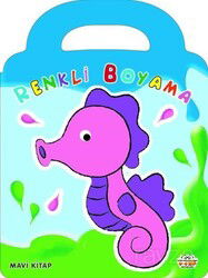 Renkli Boyama - Mavi Kitap - 0-6 Yaş Yayınları