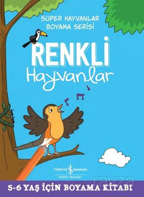 Renkli Hayvanlar / Süper Hayvanlar Boyama Serisi - 1