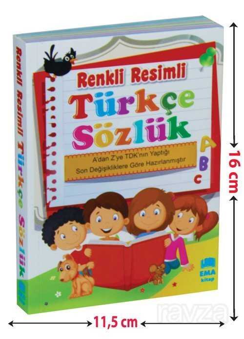 Renkli Resimli Türkçe Sözlük (Çanta Boy) - 1