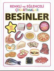Renkli ve Eğlenceli Çıkartmalar Besinler - Parıltı Yayıncılık