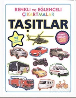 Renkli ve Eğlenceli Çıkartmalar Taşıtlar - 1