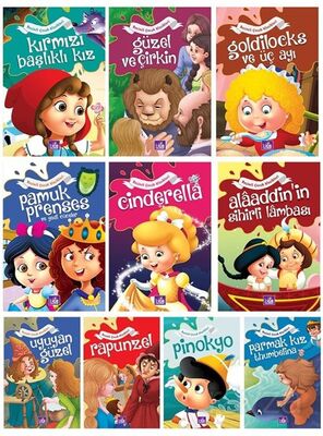 Resimli Dünya Masalları (10 Kitap) - 1