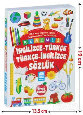 Resimli İngilizce Türkçe Türkçe İngilizce Sözlük (Örnek Cümleli) - 1