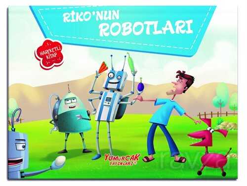 Riko'nun Robotları (Hareketli Kitap) - 1