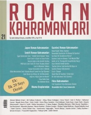 Roman Kahramanları Sayı: 21 (Ocak-Mart 2015) - 1