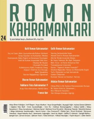 Roman Kahramanları Sayı: 24 (Ekim-Aralık 2015) - 1