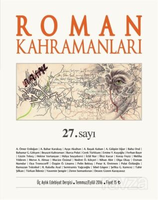 Roman Kahramanları Üç Aylık Edebiyat Dergisi Sayı:27 Temmuz-Eylül 2016 - 1