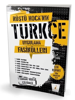 Rüştü Hoca'nın Türkçe Uygulama Fasikülleri Tamamı Video Çözümlü - 1