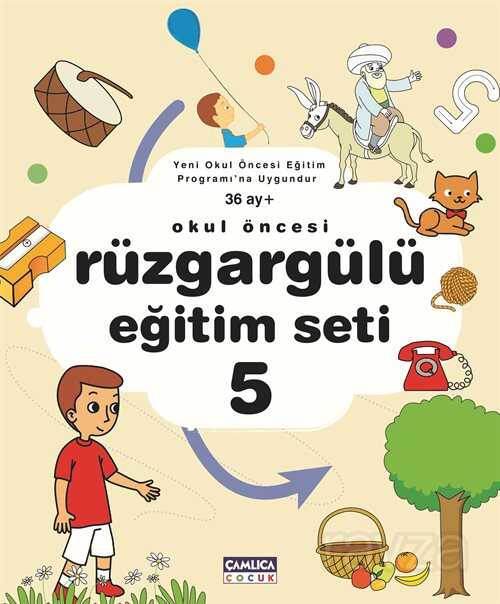 Rüzgargülü Eğitim Seti (5. Kitap) - Çamlıca Çocuk Yayınları