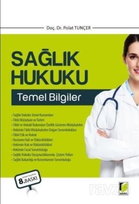 Sağlık Hukuku Temel Bilgiler - 1