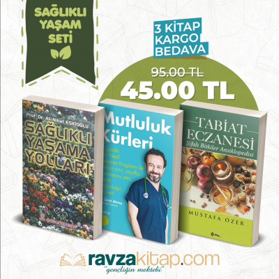  Sağlıklı Yaşam Seti (3 Kitap) - Ravzakitap Kampanya