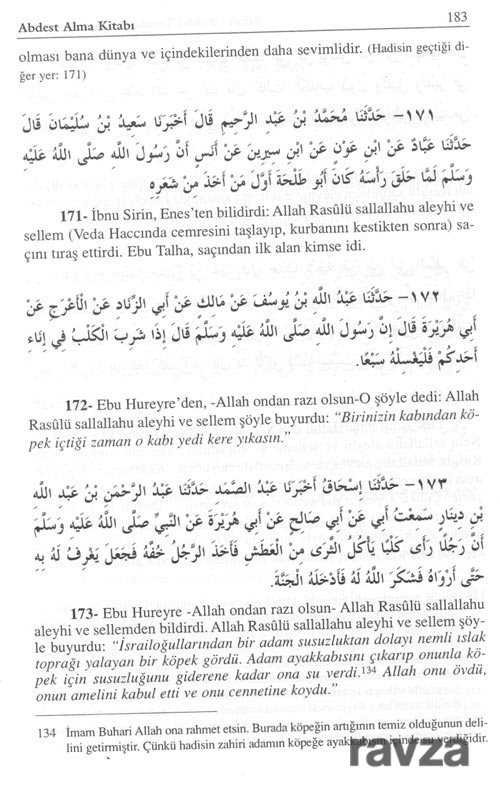 Sahih-i Buhari Tercüme ve Şerhi (11 Cilt) (Ciltli) - 9