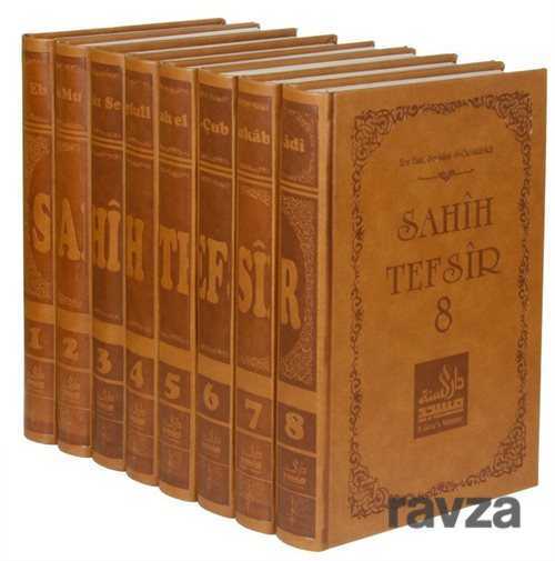Sahih Tefsir (8 Cilt Takım) - Kur’an-ı Kerim Tefsiri (Termo Cilt) - Darus-Sunne