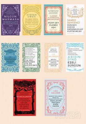 Şair ve Edebiyatçılar Seti - 1