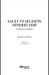 Salat ve Selamin Dindeki Yeri Eddurrul Mendud - 2