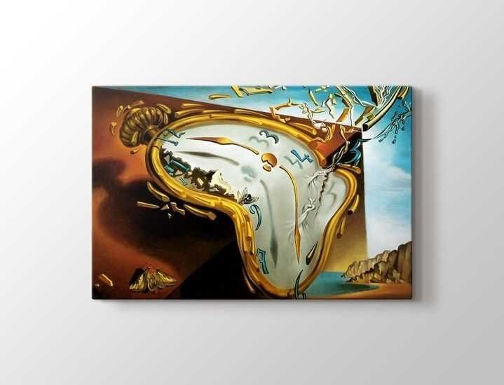Salvador Dali - Soft Watch at the Moment of First Explosion 1954 Tablo |60 X 80 cm| - 1