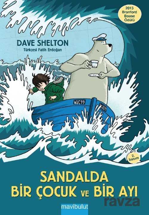 Sandalda Bir Çocuk ve Bir Ayı - Mavibulut Yayıncılık