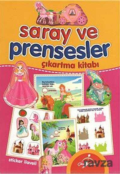 Saray Ve Prensesler Çıkartma Kitabı - 1