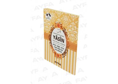 Sarı -Türkçe Okunuşlu Yasin (Çanta Boy-Kod:080Kr) - 1