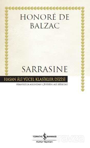 Sarrasine (Karton Kapak) - İş Bankası Yayınları
