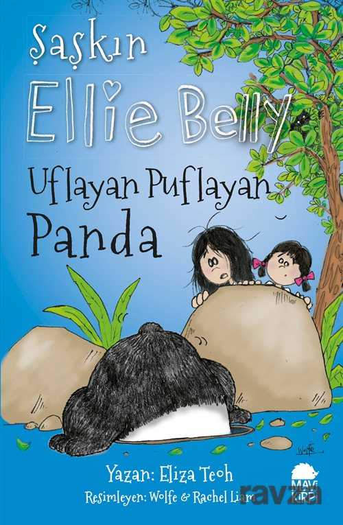 Şaşkın Ellie Belly / Uflayan Puflayan Panda - Mavi Kirpi