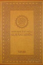 Satır Arası Ayet Mealli Kur'an-ı Kerim (Kutulu) - İnkılab Yayınları