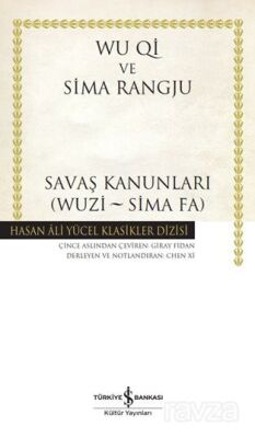 Savaş Kanunlari (Wuzi - Sima Fa) (Karton Kapak) - 1