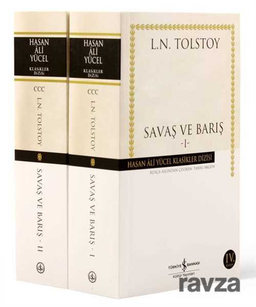 Savaş ve Barış 2 Cilt (Karton Kapak) - İş Bankası Yayınları