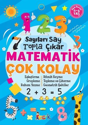 Sayıları Say Topla Çıkar Matematik Çok Kolay - 1